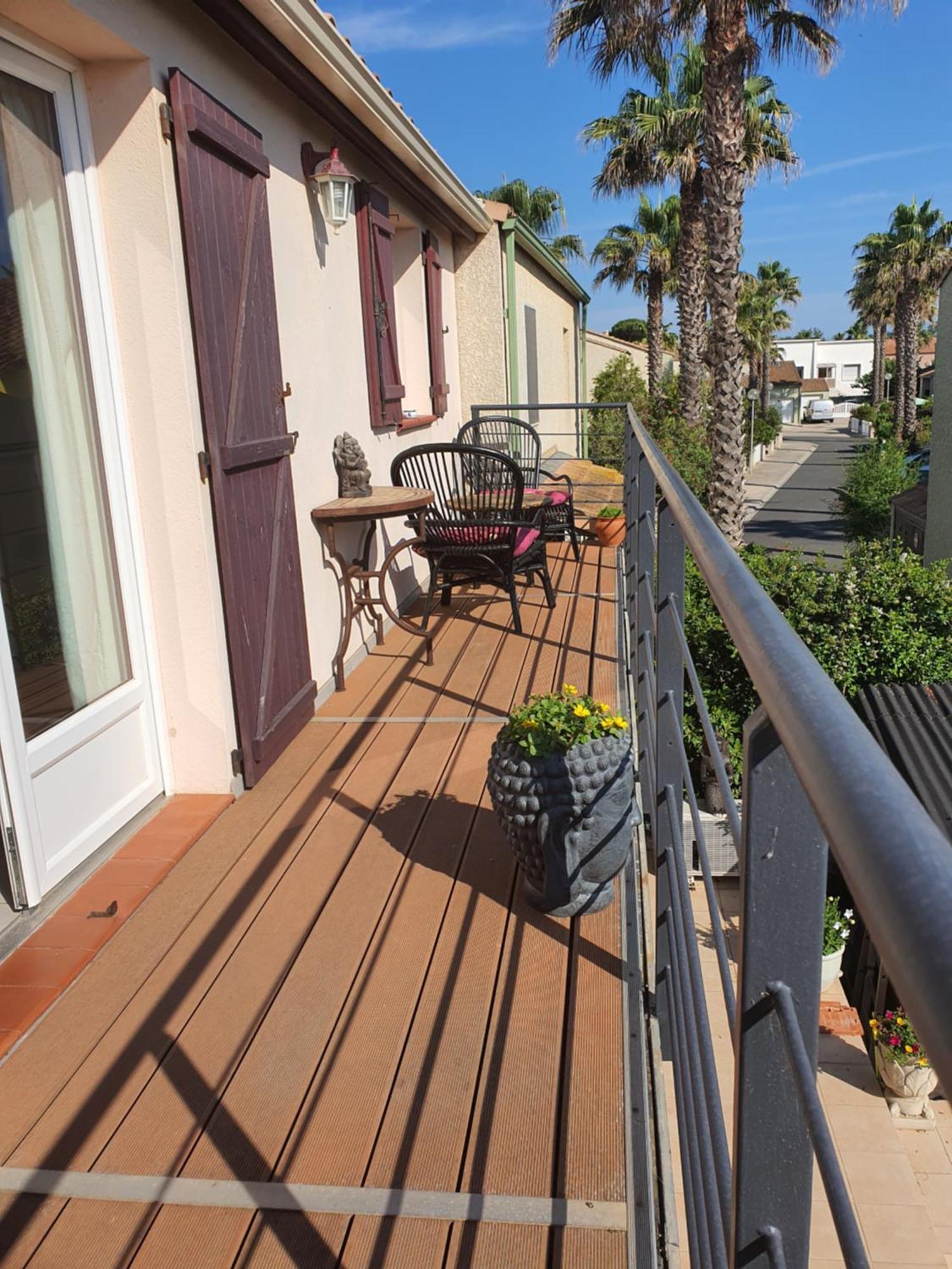 Appartement Mer Valras-Plage Kültér fotó